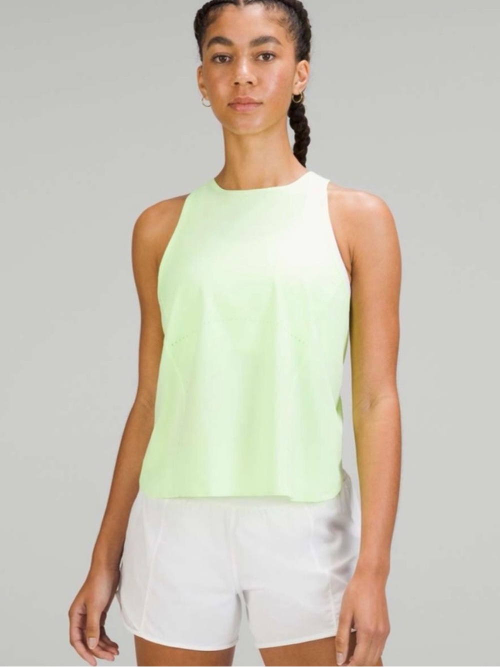 Luluemon Green Women's Tank Top - Breathable Sleeveless Active Top
